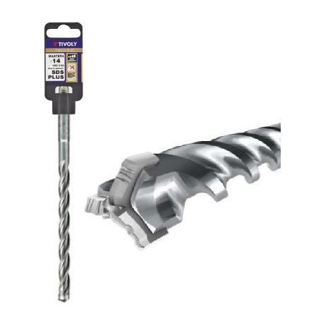 Masonry drill bit SDS+ Technic Master 3 Cutter, heavy duty | Ø8*110*50mm