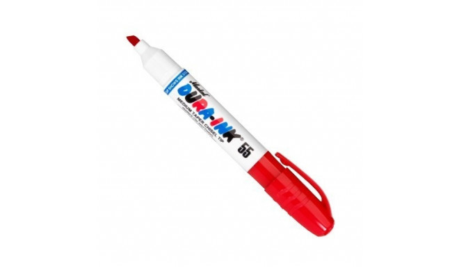 Ink marker Markal Dura-Ink 55 1,5 & 4,5mm, red