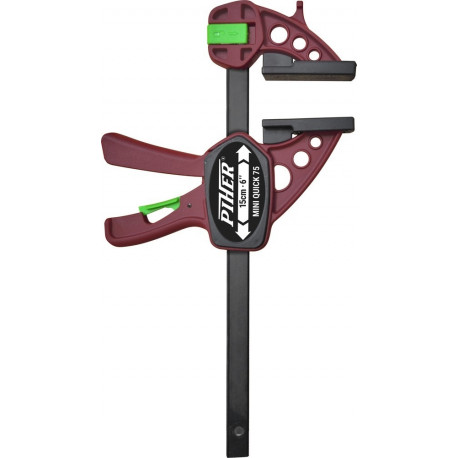 One hand Mini Quick clamp 5,5x30cm max 75kg