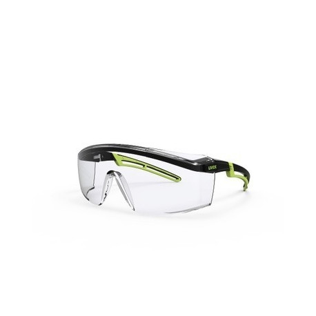 Safety glasses Uvex Astrospec 2.0, black/lime