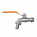 Ball faucet 3/4", 3/4" male outlet with 1/2" hose adapter