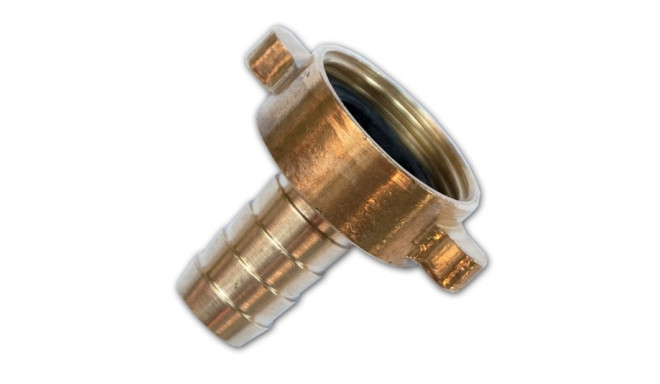 Muff with tap nut, 3/4" female, for 19mm hose