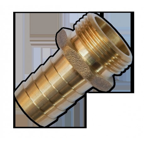 Nippel 13 mm vooliku jaoks, 1/2" isane, mutrivõtme jaoks