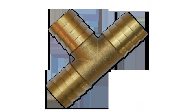 Tee 3 x barb for 3/4" - 19mm hose