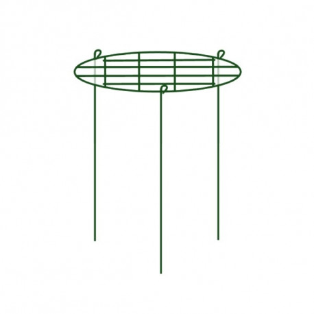 Ring support for plants, diameter 40 cm / height 60 cm - mesh