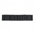 Clips for SOLID screen strips - dark grey