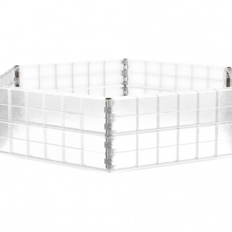 Growth transparent module for ERGO raised bed