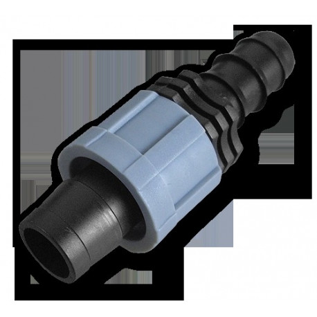 Connector, tape / 16mm hose barb