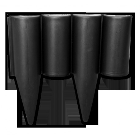 Rim paling PALGARDEN black - 2,5m