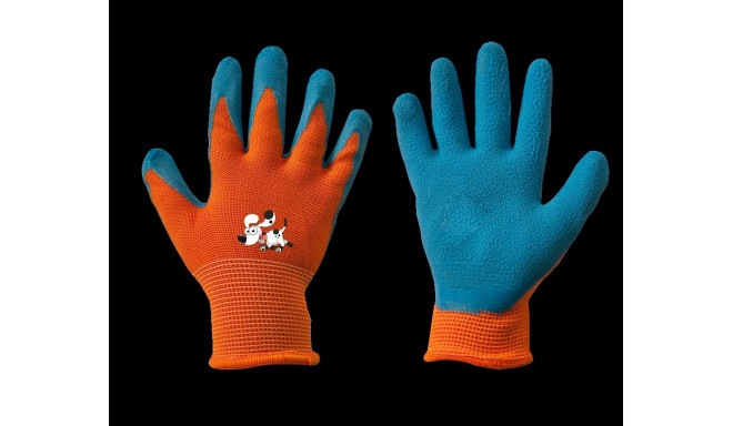 Laste töökindad ORANGE lateks 6