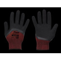 Gloves FLASH GRIP RED FULL latex, size 11