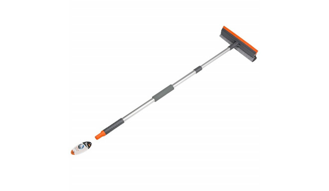 Aluminum glass washing crib 10" - telescopic handle 75-120cm