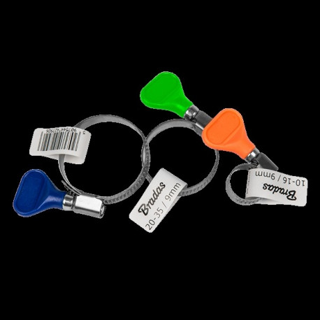 Roostevaba sebra voolikuklamber 25-40mm liblikvõtmega