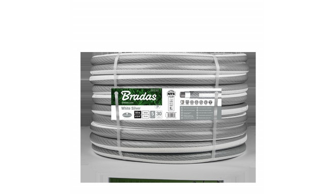 Laistymo žarna Bradas NTS White Silver 3/4 "50m