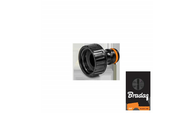 BLACK LINE Tap adapter 3/4" female with label