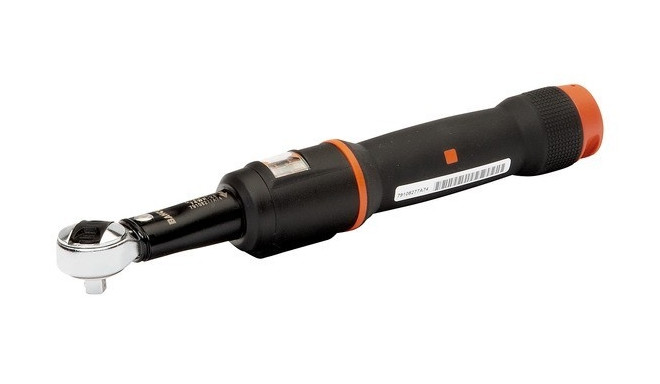 Mechanical click-style torque wrench 5-25Nm ±3% (CW) 1/4" 221mm, window scale