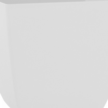 Plant Pot SANTIAGO 15cm x 15cm x h14,5cm, snow