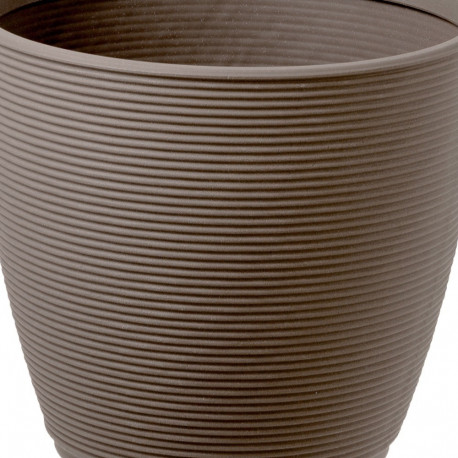 Taimepott RING ø38cm x h32, cappuccino