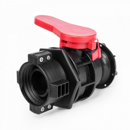 IBC kuulventiiliadapter S60x6 sisekeere, Camlock Type A 2"