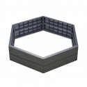 ERGO Raised bed Stone Module XL