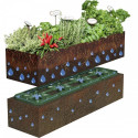 ERGO Raised bed Stone Module XL