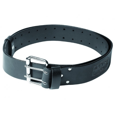 Heavy duty leather belt