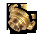 GEKA Hose quick connector, 3/4" female - BRASS