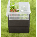 Cold frame attachment for ERGO QUADRO M raised bed