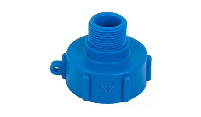 IBC adapter S60x6 sisekeere - 1" väliskeere