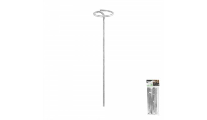 Tsingitud metallist tihvt "G" kujuga 20tk, laius 3cm / kõrgus 15cm