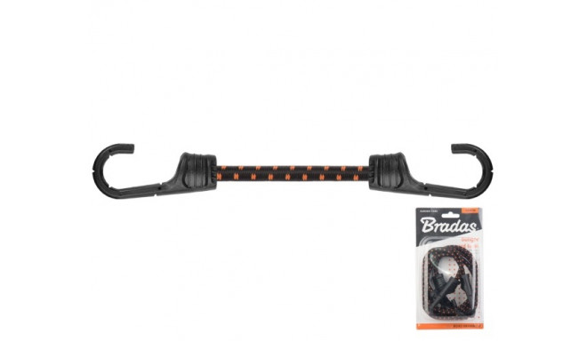 Elastic rubber with hook BUNGEE CORD HOOK, 2pcs x 100cm