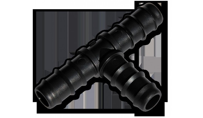 Tee, 3 x 25mm hose barb