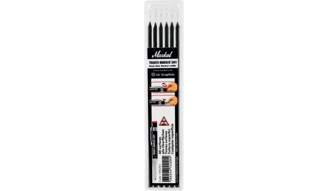 Varuterad Trades-Marker® Dry markeerimispliiatsile. Grafiit, 6tk