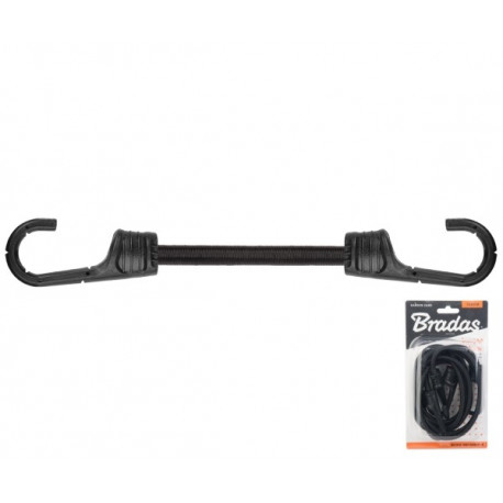 Elastic rubber with hook BUNGEE CORD HOOK, 2pcs x 120cm