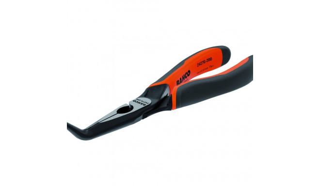 Snipe nose pliers with 60° bent tip Ergo 160mm