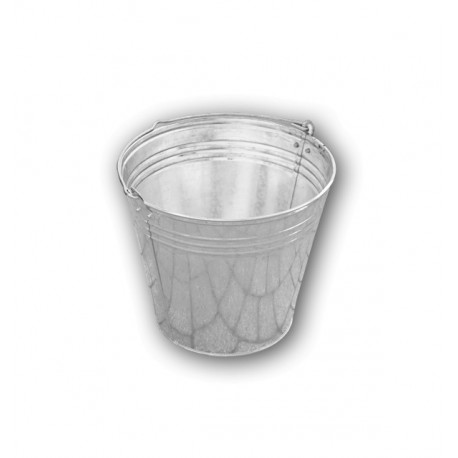 Zinc plated bucket 7L