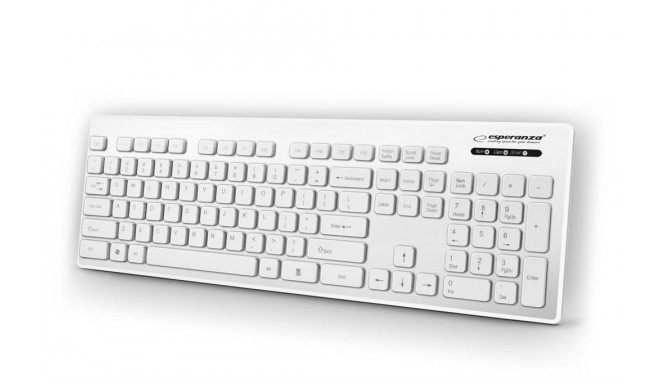 ESPERANZA EK130W SINGAPORE - WIRED WATERPROOF USB KEYBOARD - WHITE