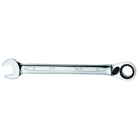 Combination ratcheting wrench 1RM 17mm