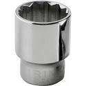 Double hexagon socket 23mm 1/2" Irimo blister