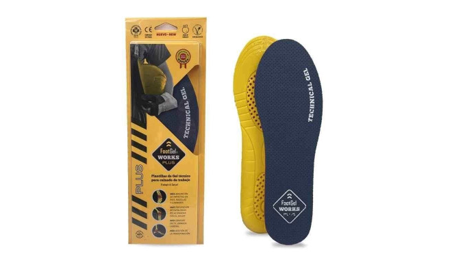Insoles Footgel Works Plus, size 35-38