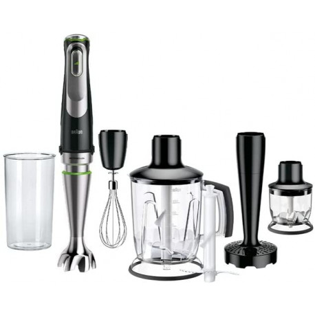 Braun MultiQuick MQ 9187XLI, hand blender (stainless steel/black)