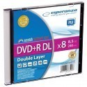 DVD+R Double Layer ESPERANZA [ Slim 1 | 8,5 GB | 8x ] - 200 pcs