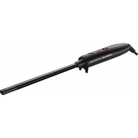 Rowenta KARL LAGERFELD Curls Forever CF311L, curling iron (black/red)