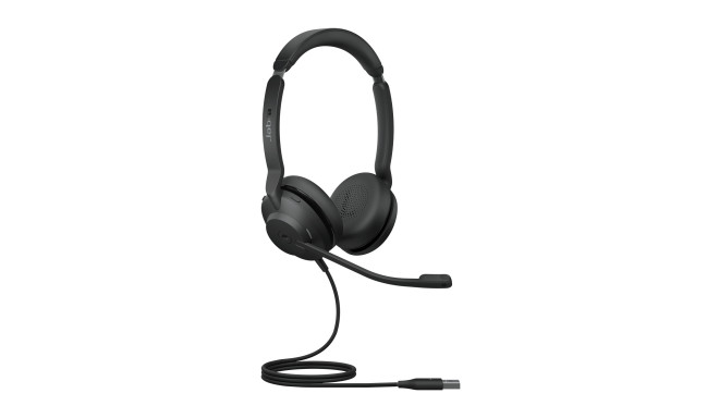 Jabra Evolve2 30 MS Stereo Kabling Headset Sort