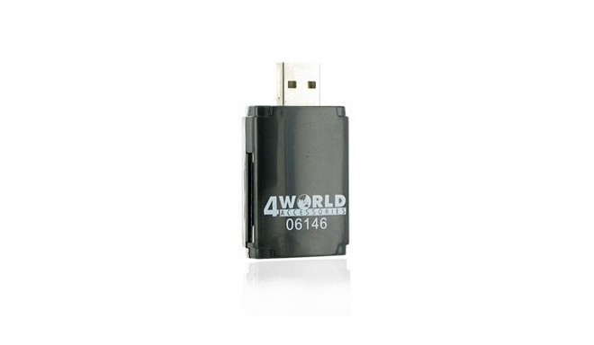 4World memory card reader USB 2.0 All-in-One MS/M2/SD/microSD/MMC
