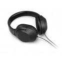 Philips Stereo Headphones TAH2005BK/00, 40 mm drivers/closed-back, Black