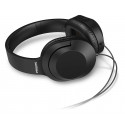 Philips Stereo Headphones TAH2005BK/00, 40 mm drivers/closed-back, Black