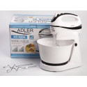 Adler AD 4206 Stand mixer 300 W Black, White