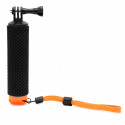 Caruba Padded Floating Handgrip GoPro Mount (Zwart / Oranje)