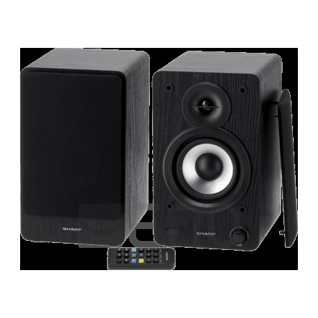 Sharp CP-SS30 BT Hifi-Lautsprecher schwarz